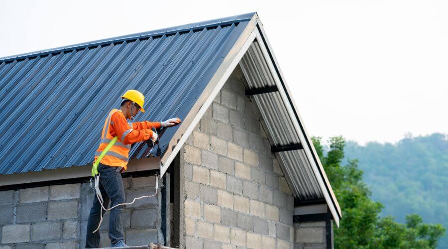 Professional metal roof installation in Churdan, IA